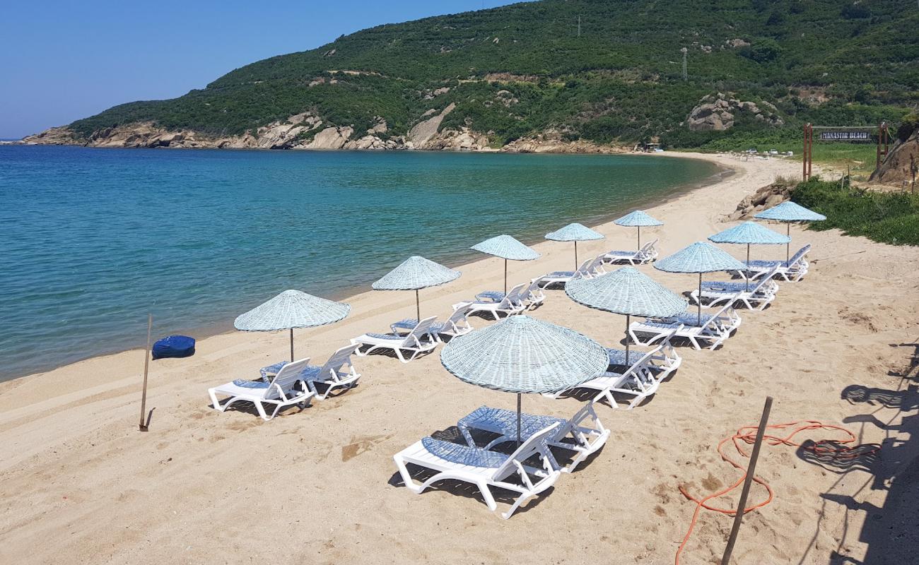 Foto af Manastir beach med let fin sten overflade