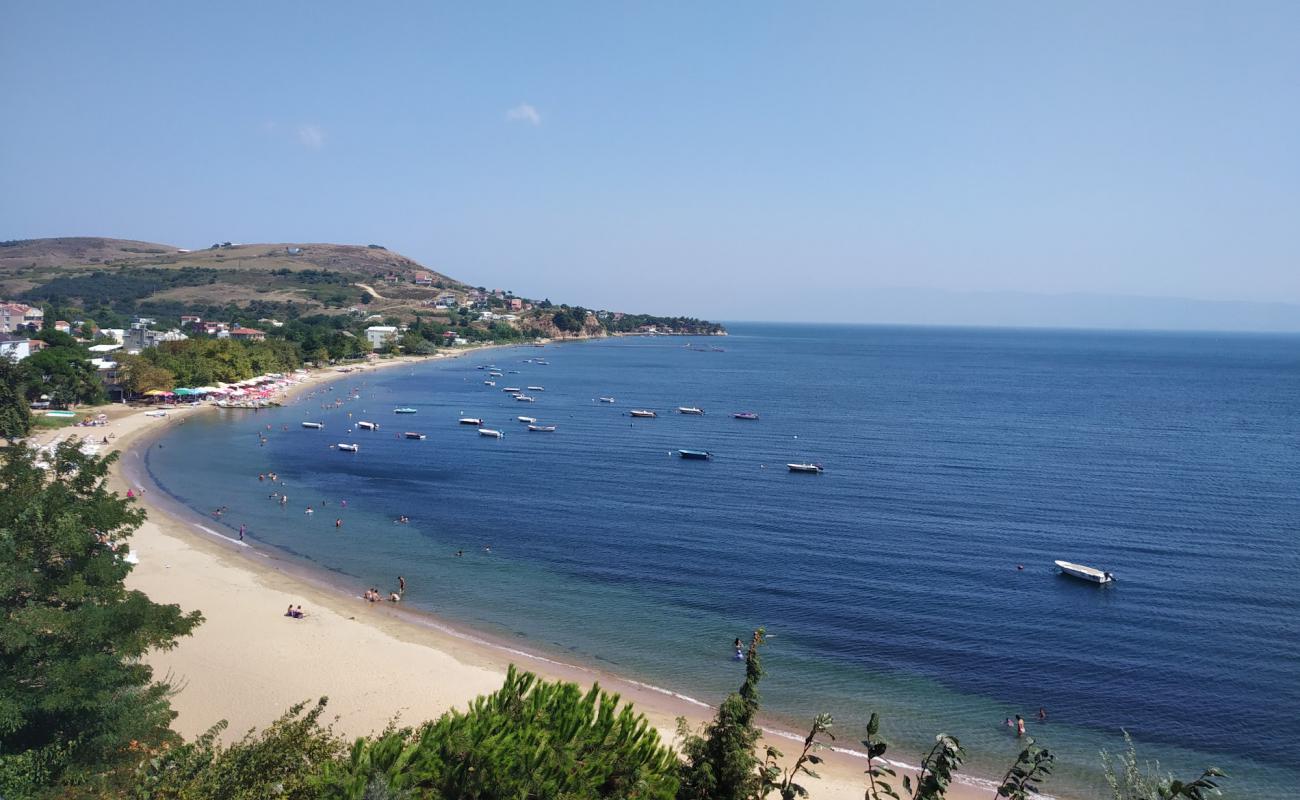 Foto af Karsiyaka beach II med brunt sand overflade