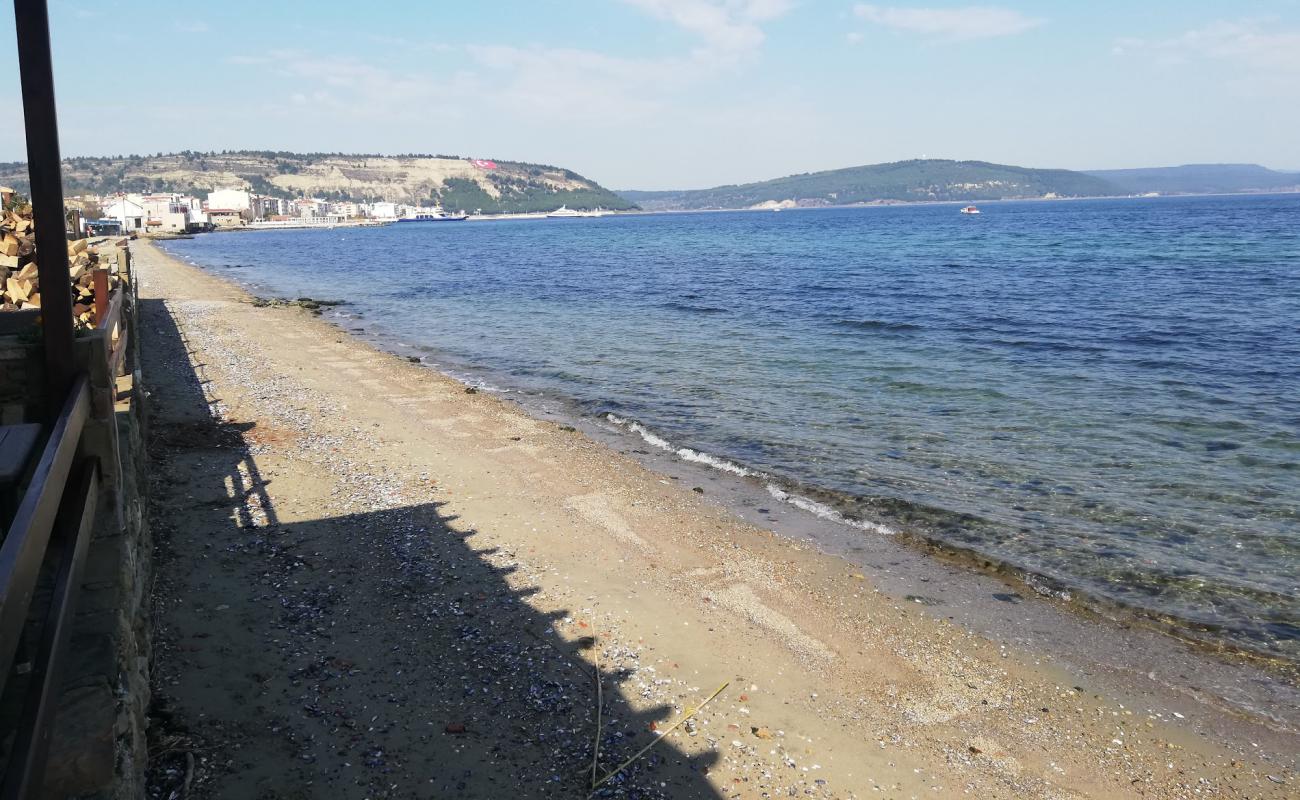 Foto af Eceabat beach med brunt sand overflade