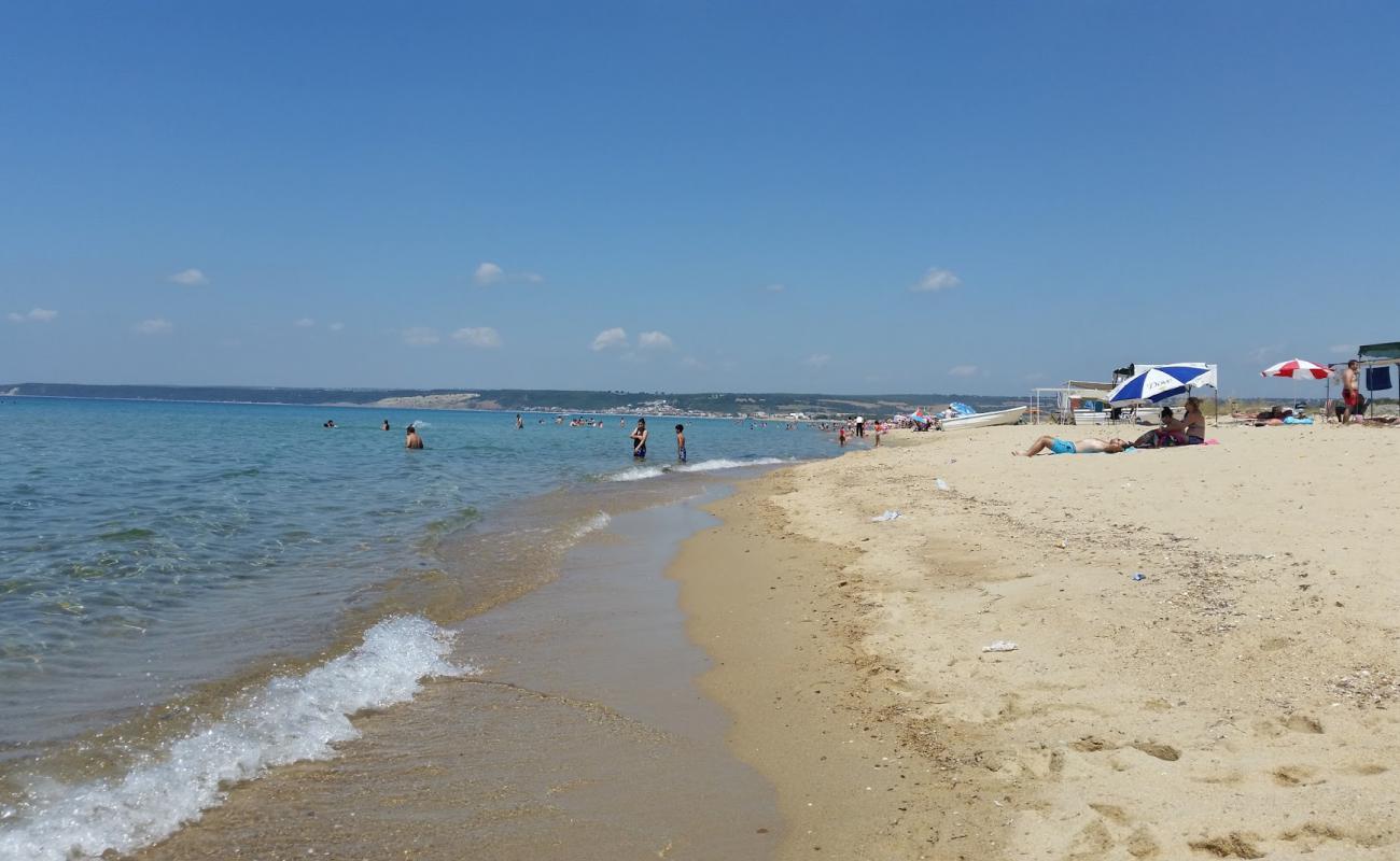 Foto af Mecidiye coast beach med lys fint sand overflade