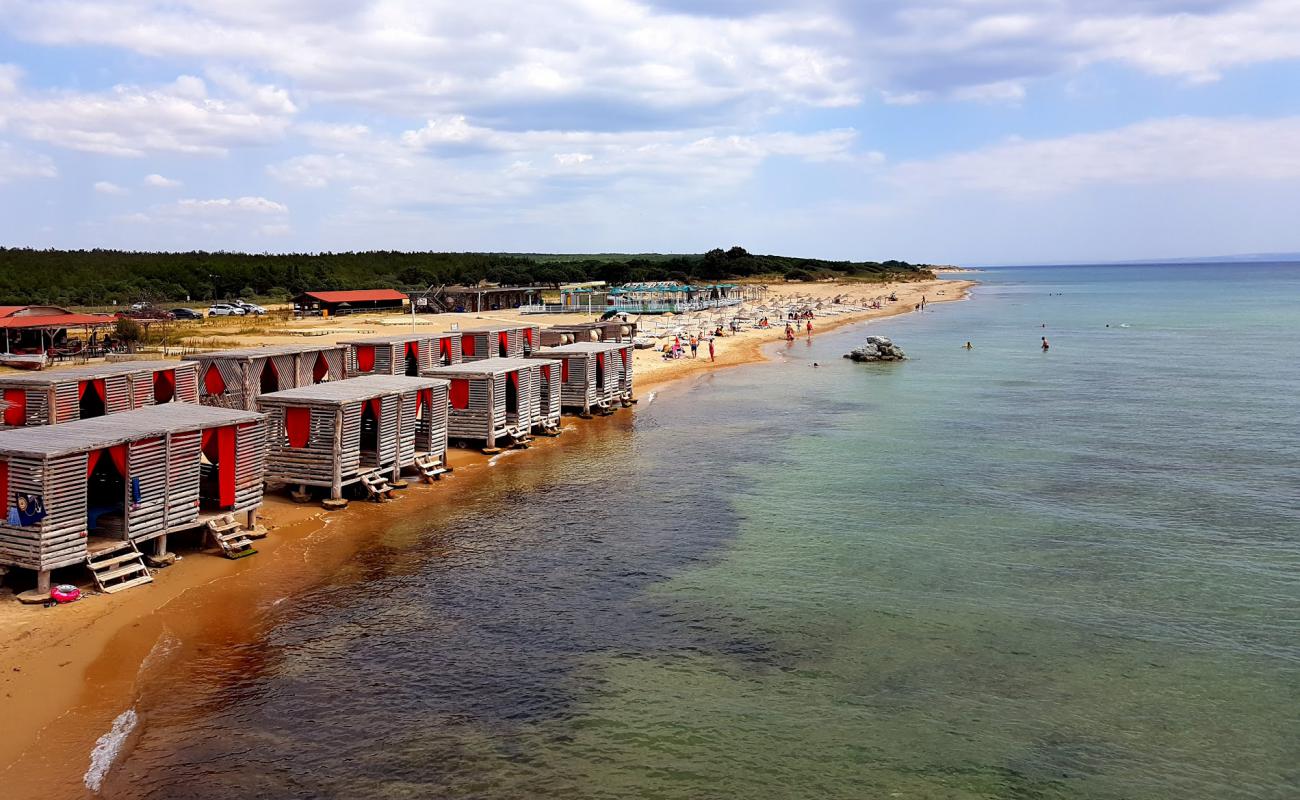 Foto af Altunhan Strand med lys fint sand overflade