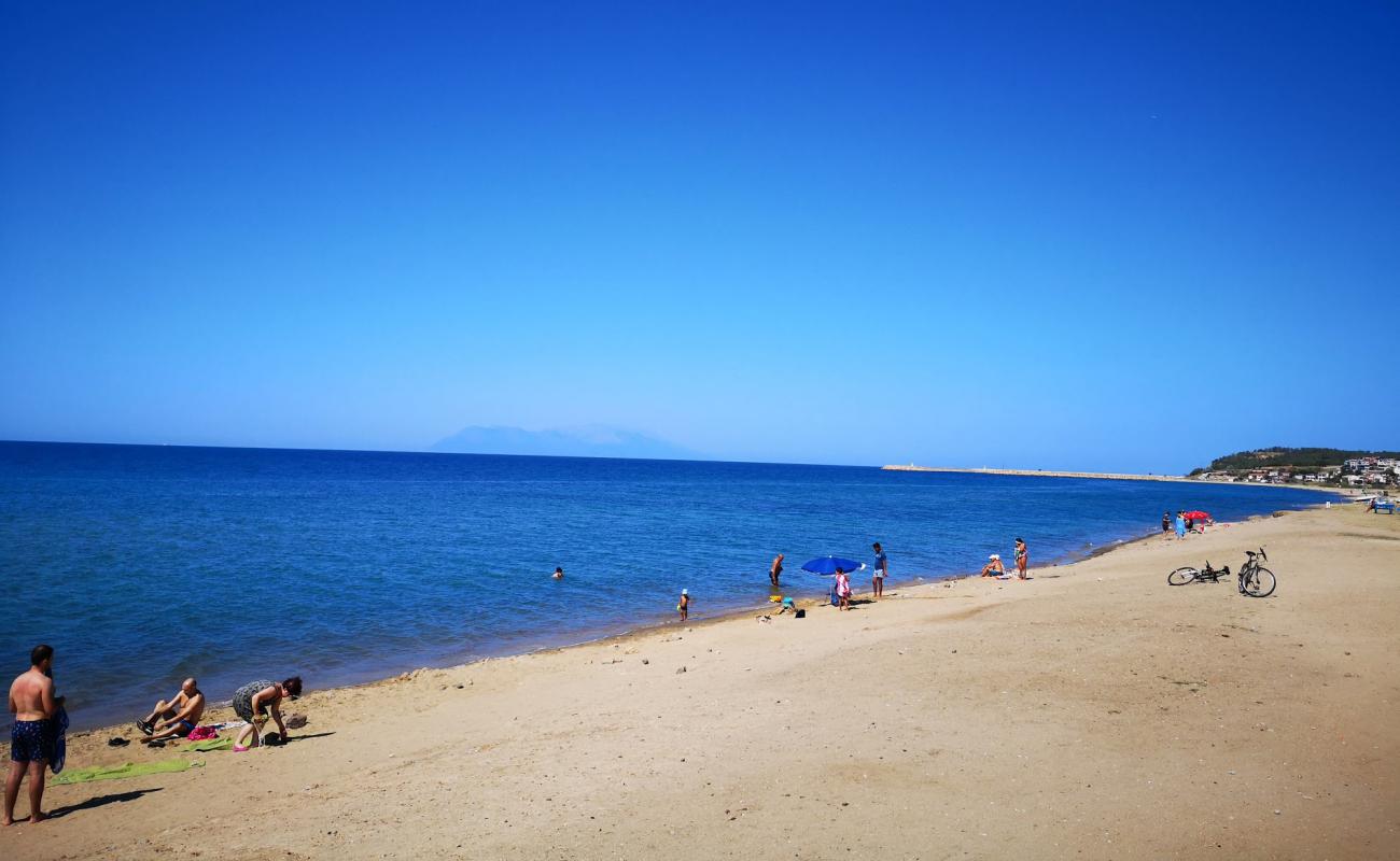 Foto af Gulcavus beach med lys fint sand overflade