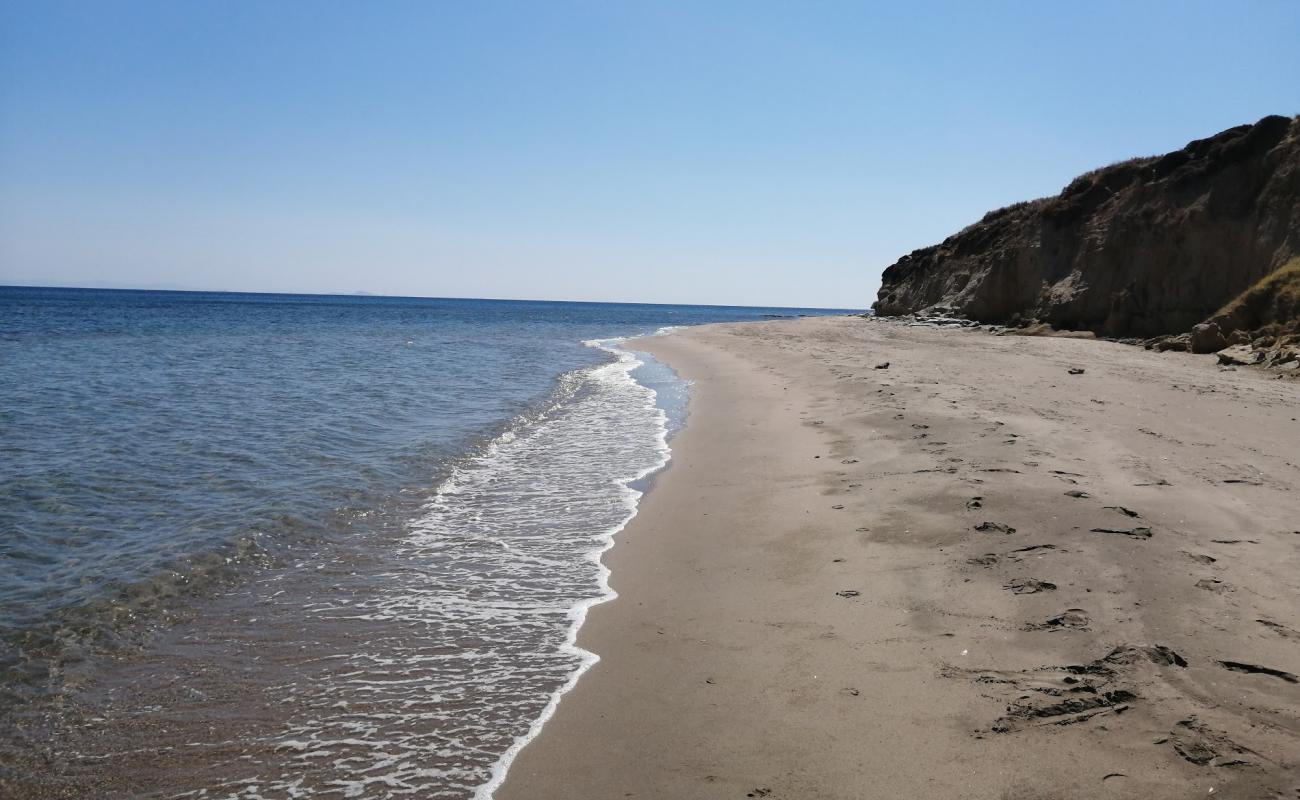 Foto af Gokceada beach med gråt fint sand overflade