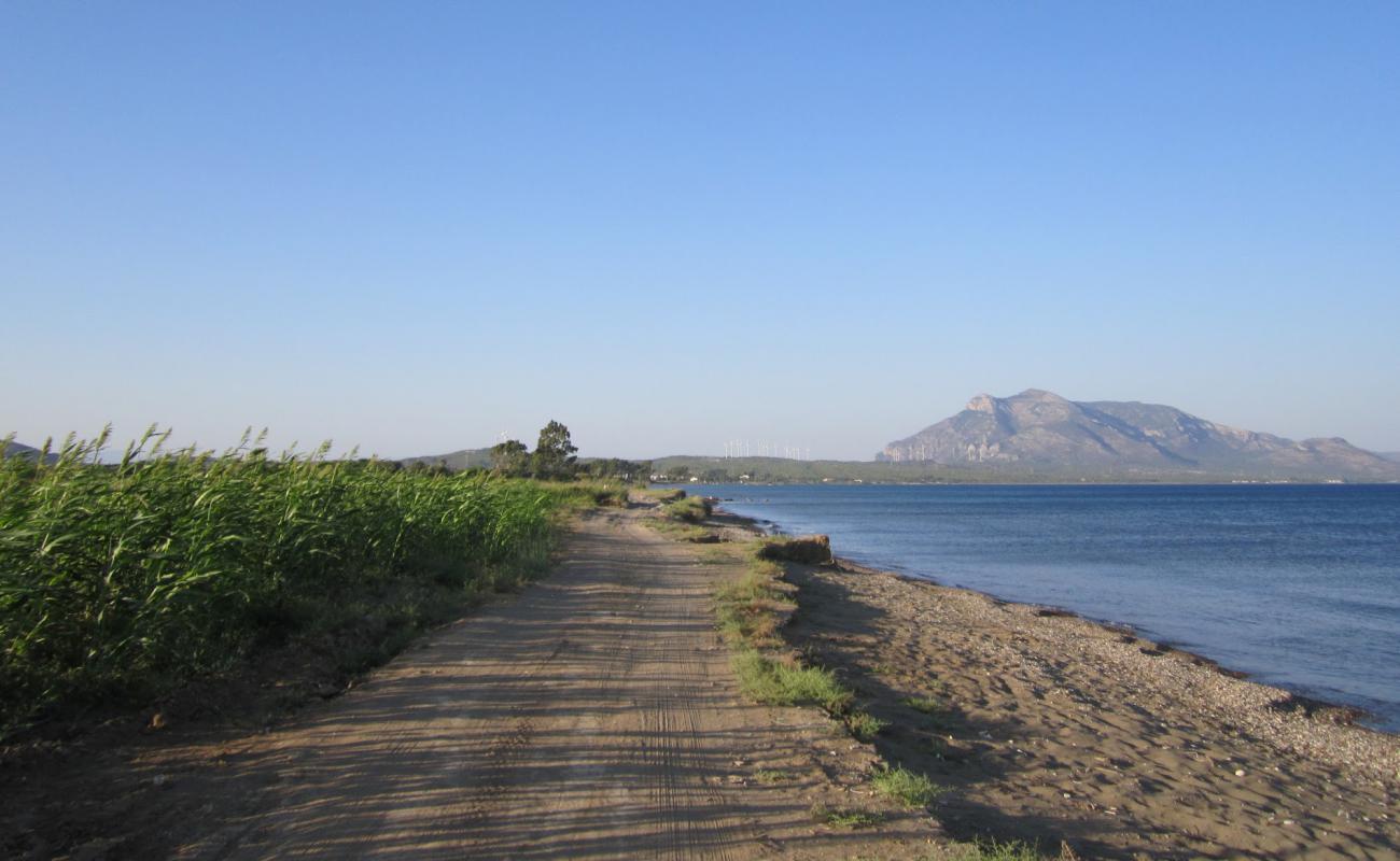 Foto af Kizlan beach II med gråt sand og småsten overflade