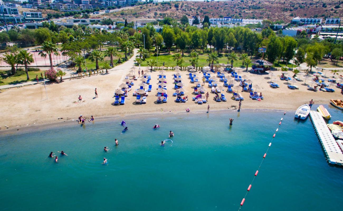 Foto af Belediye beach med brunt sand overflade