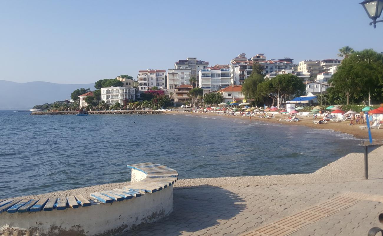 Foto af Monastery Beach med lys sand overflade