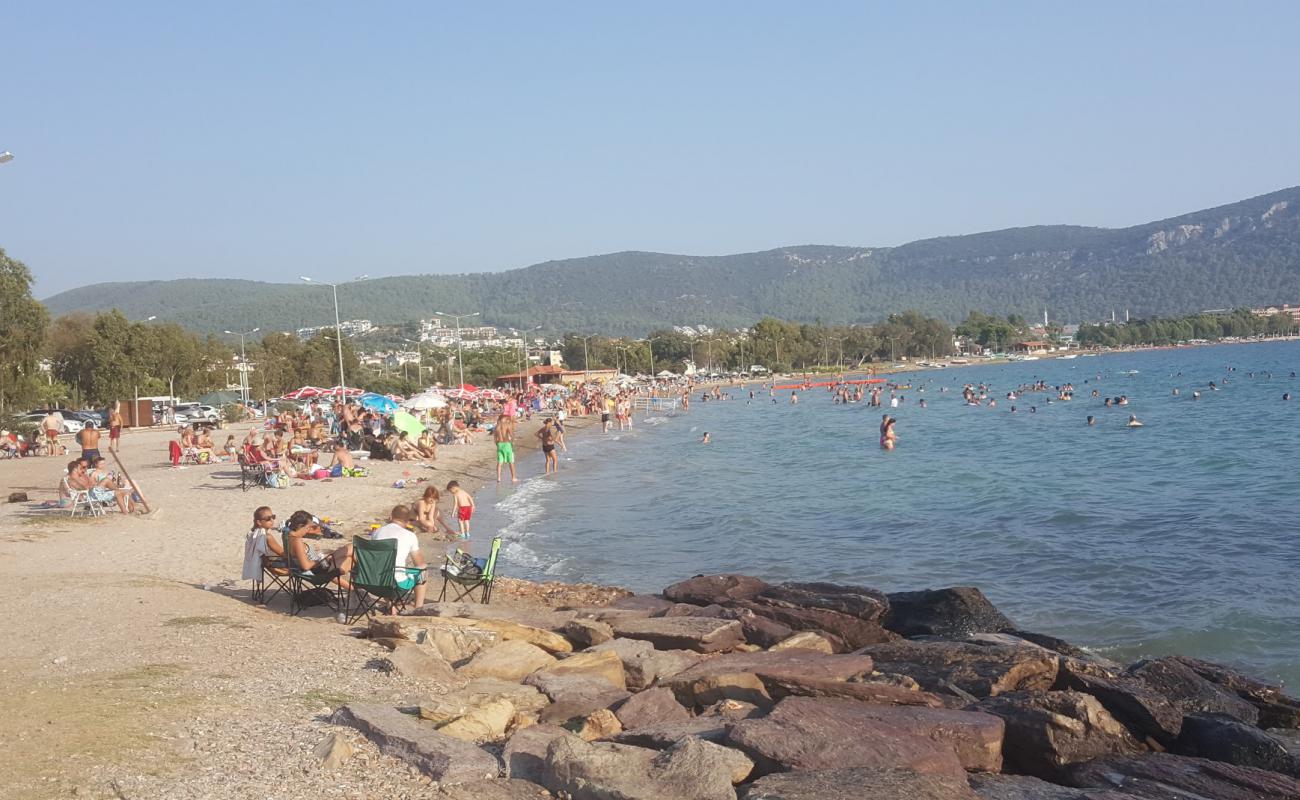 Foto af Gulkent beach med let sand og småsten overflade