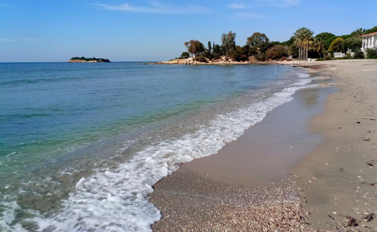 Foto af Gulbahce beach med lys sand overflade