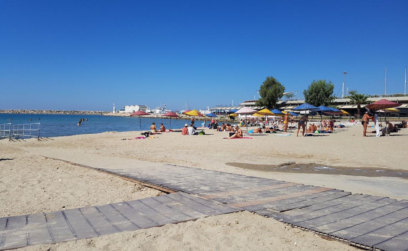 Foto af Kusadasi beach IV med lys sand overflade