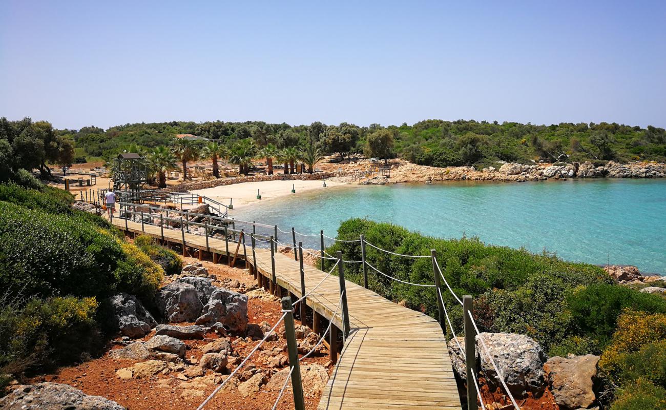 Foto af Cleopatra beach med lys sand overflade