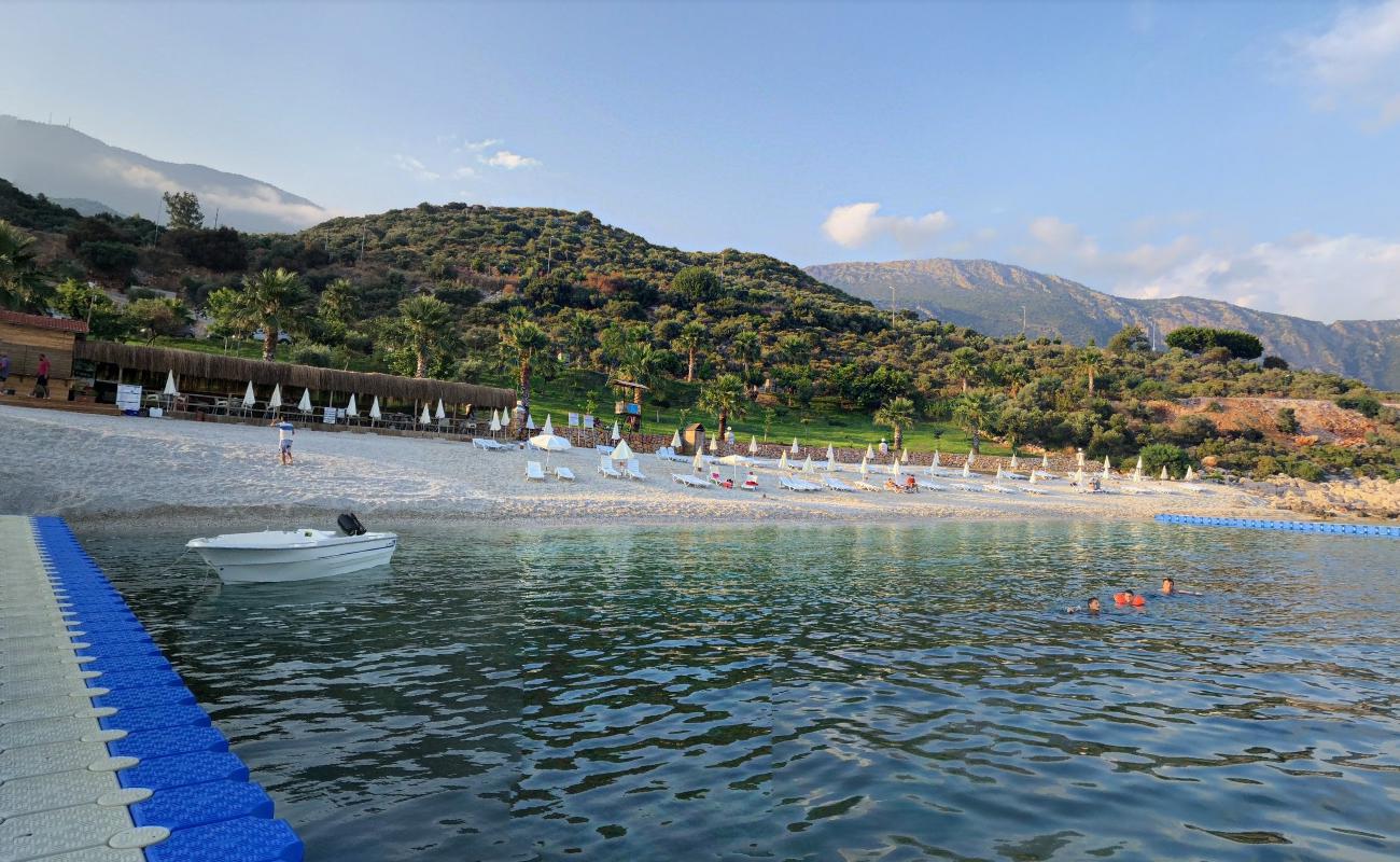 Foto af Kas Public Beach og dens smukke landskab