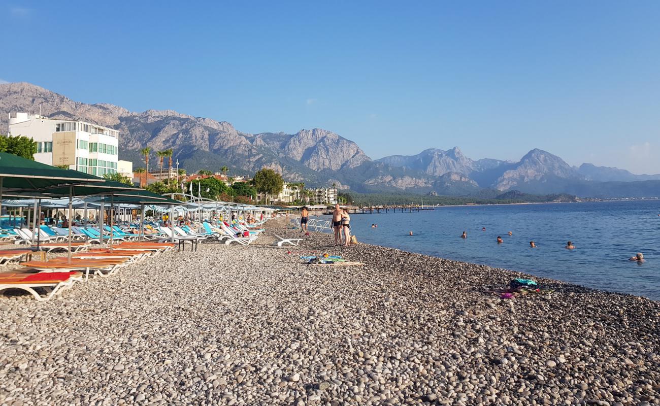 Foto af Kemer Halk Plaji II med let sten overflade