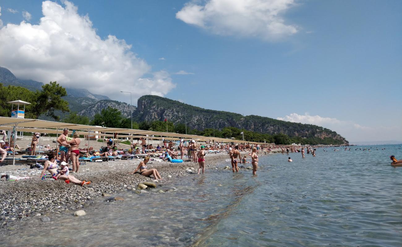 Foto af Beldibi-Turkuaz Strand med grå sten overflade