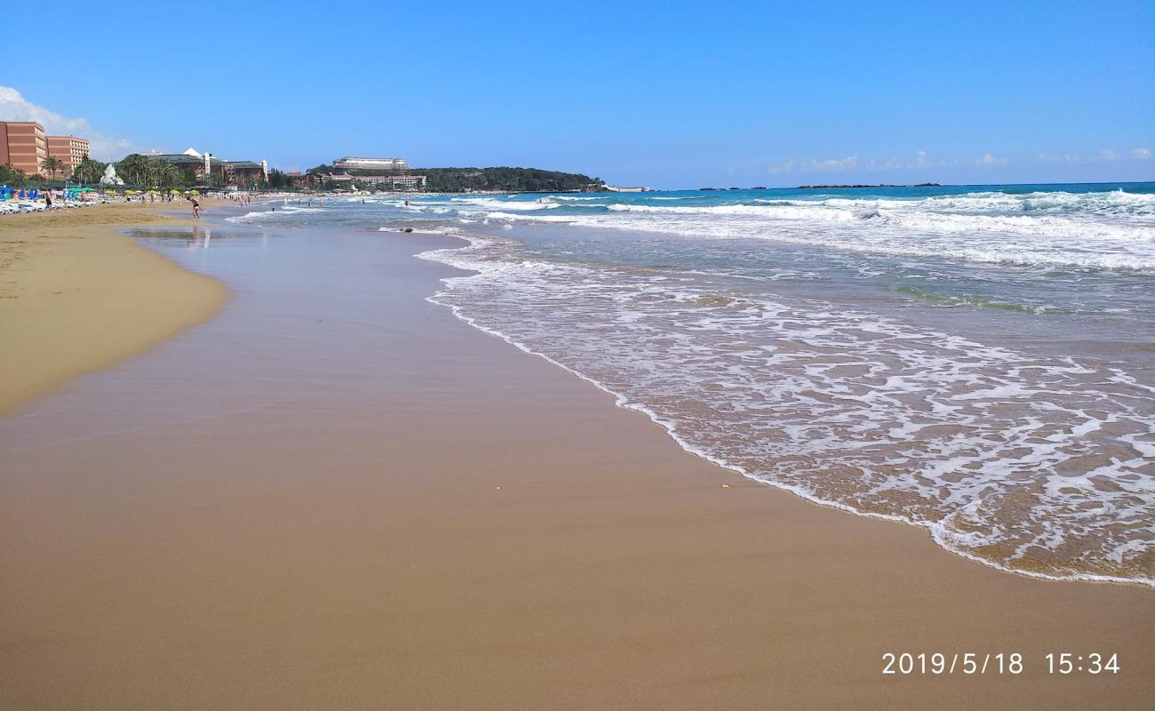 Foto af Incekum beach med fin brunt sand overflade