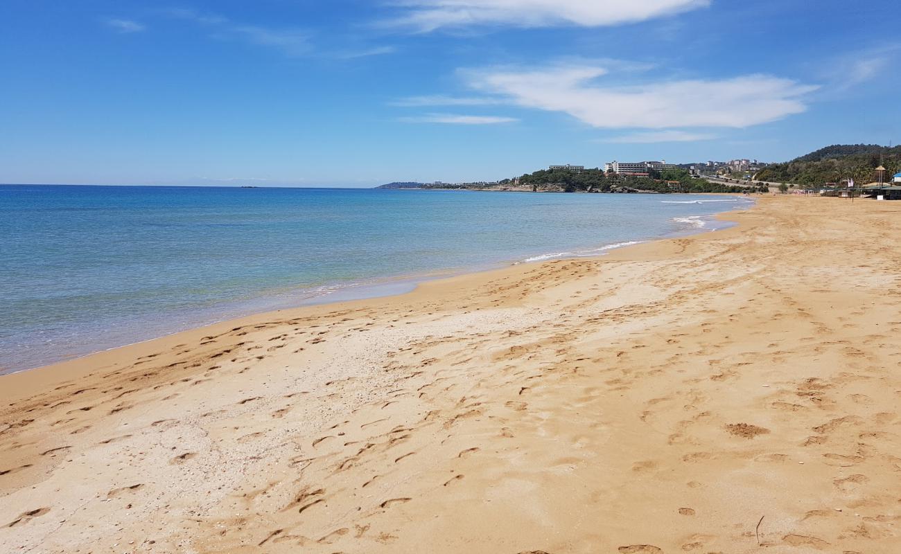 Foto af Incekum beach II med fin brunt sand overflade