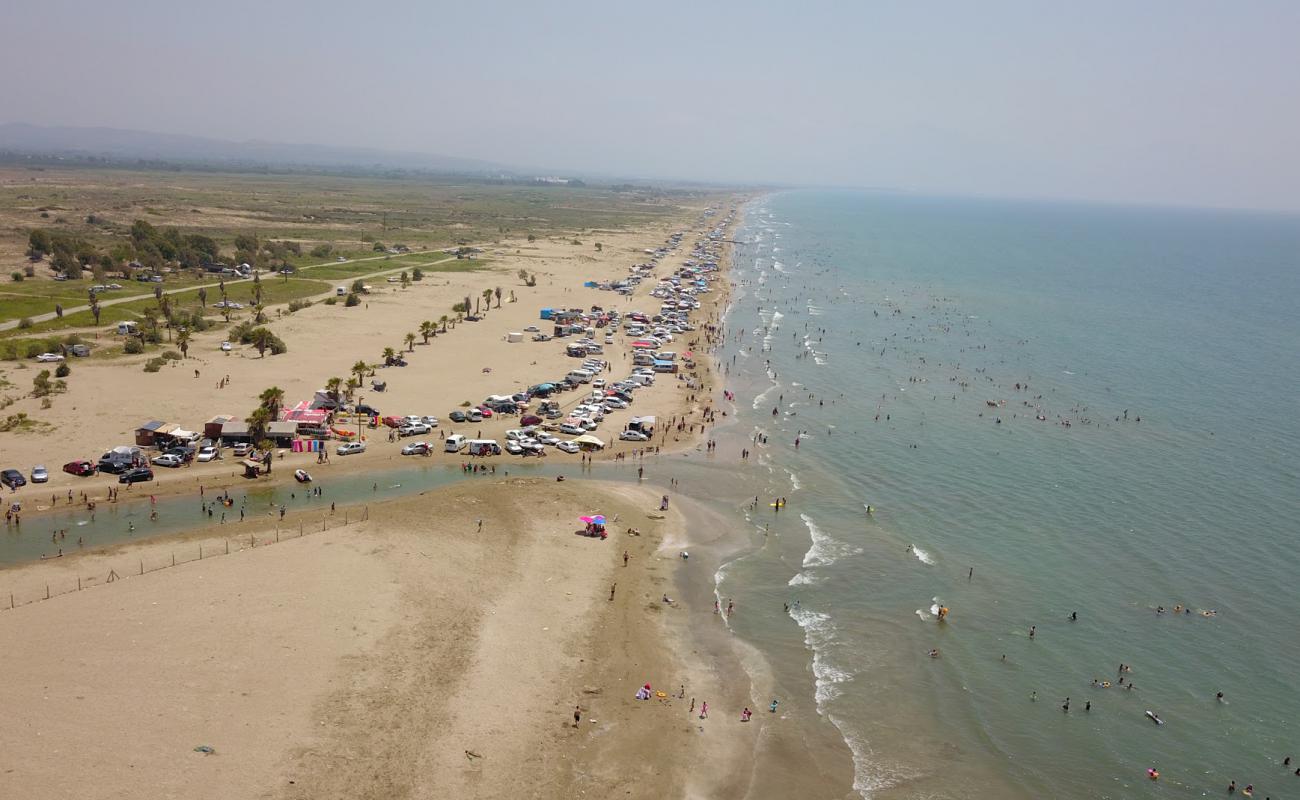 Foto af Burnaz beach med lys sand overflade