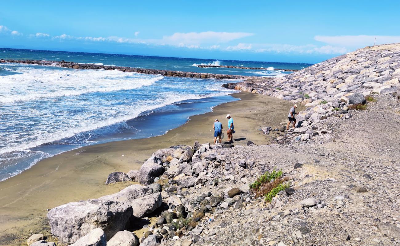 Foto af Kepirce beach med gråt sand og sten overflade