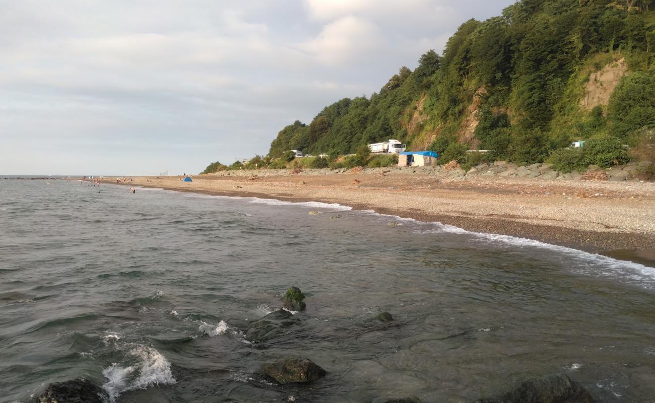 Foto af Melyat Creek Beach med let sand og småsten overflade