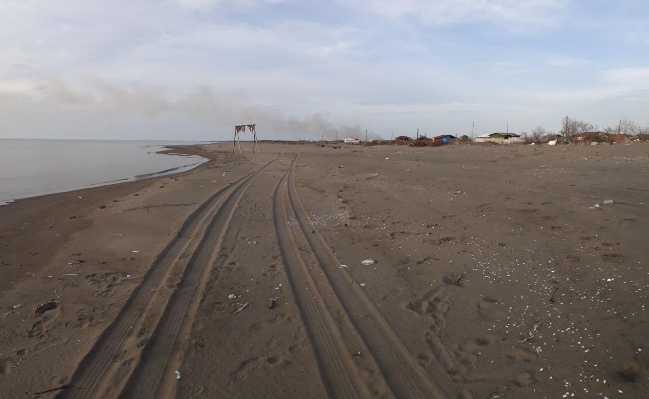 Foto af Calti Plaji med grå sand overflade