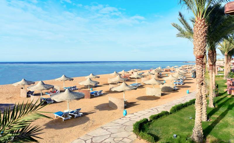 Foto af Hotelux Oriental Dream Marsa Alam med lys sand overflade