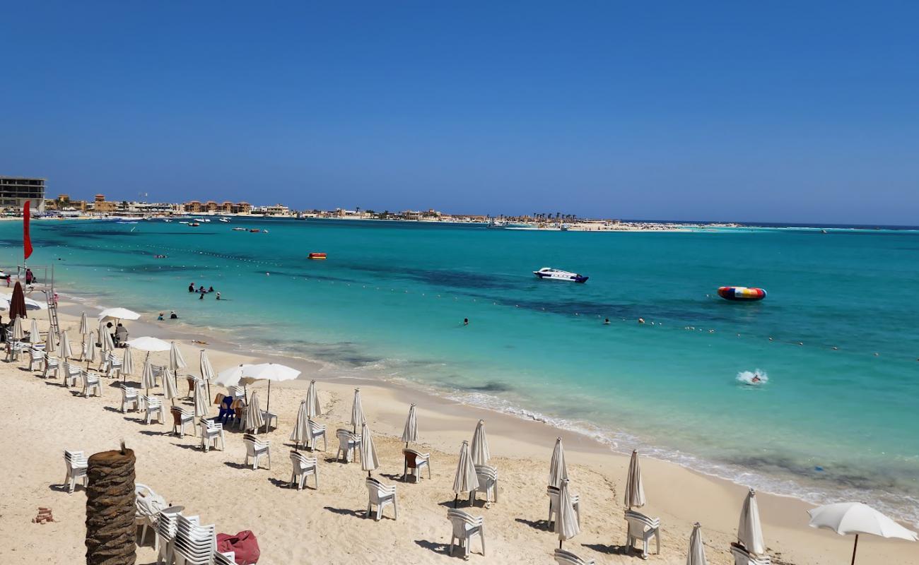 Foto af Jewel Beach Hotel, Matrouh med lys fint sand overflade