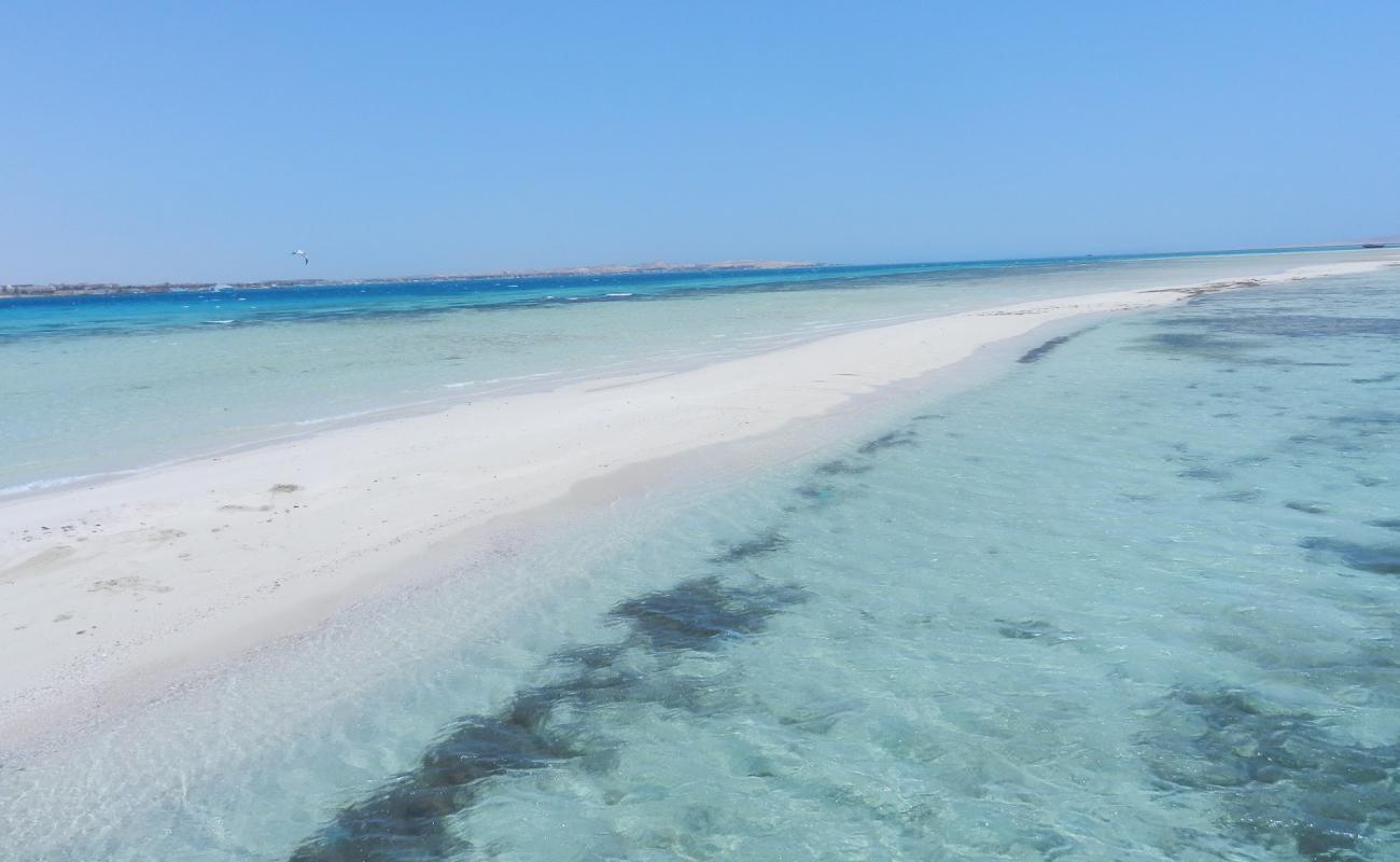 Foto af Salah island med lys sand overflade