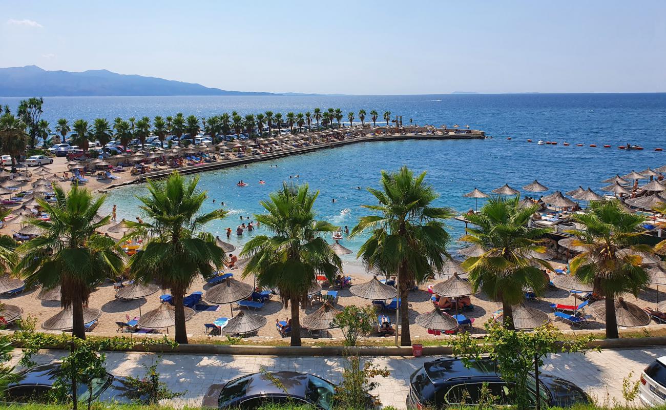 Foto af Saranda beach IV med let fin sten overflade