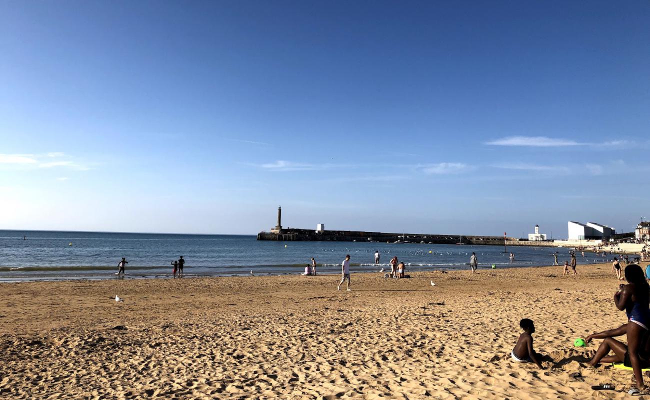 Foto af Margate Strand med lys sand overflade