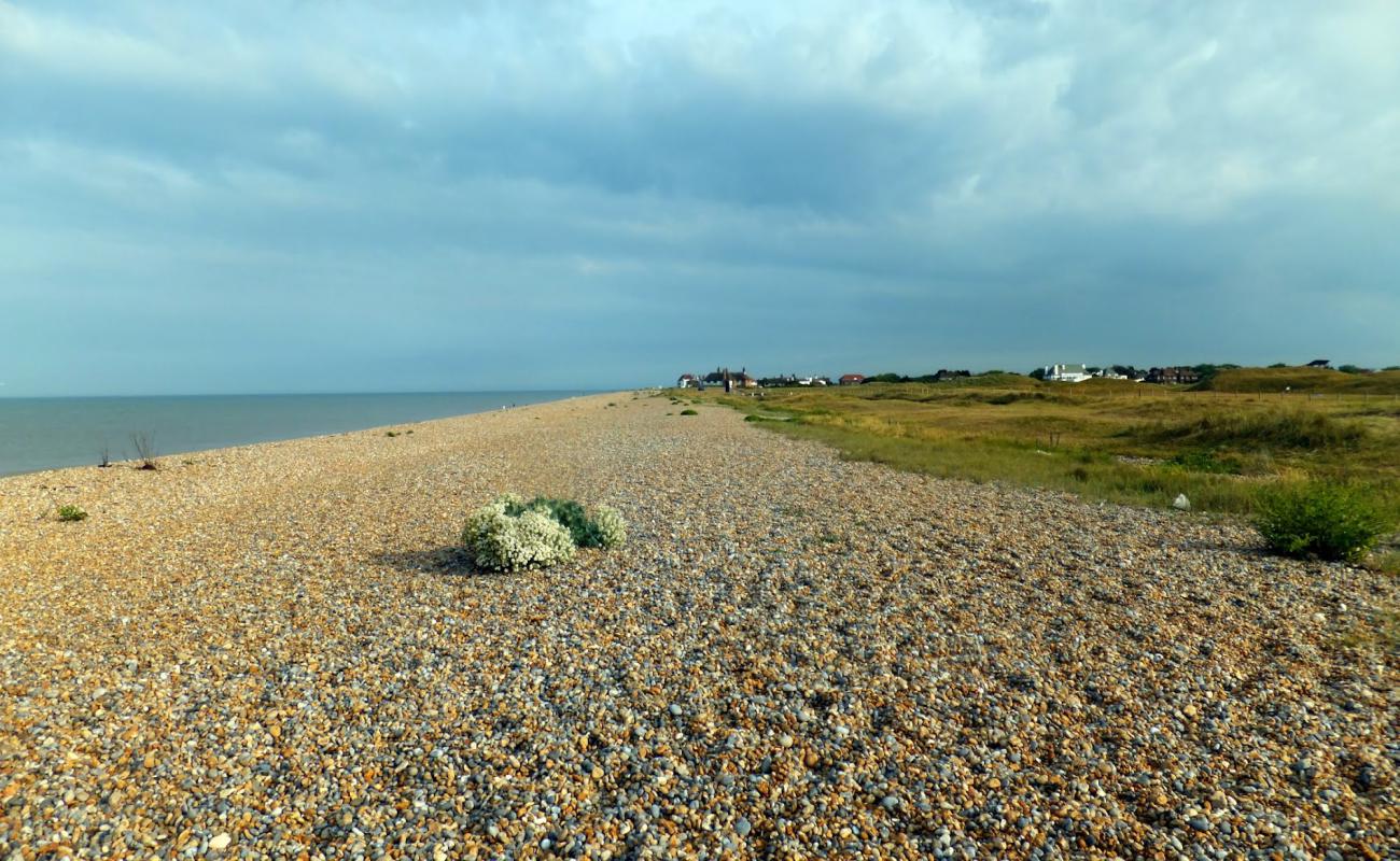 Foto af Sandwich Bay med let fin sten overflade