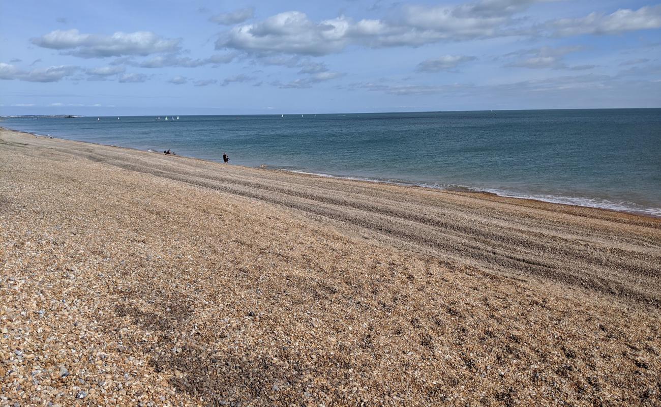 Foto af Walmer beach med let fin sten overflade