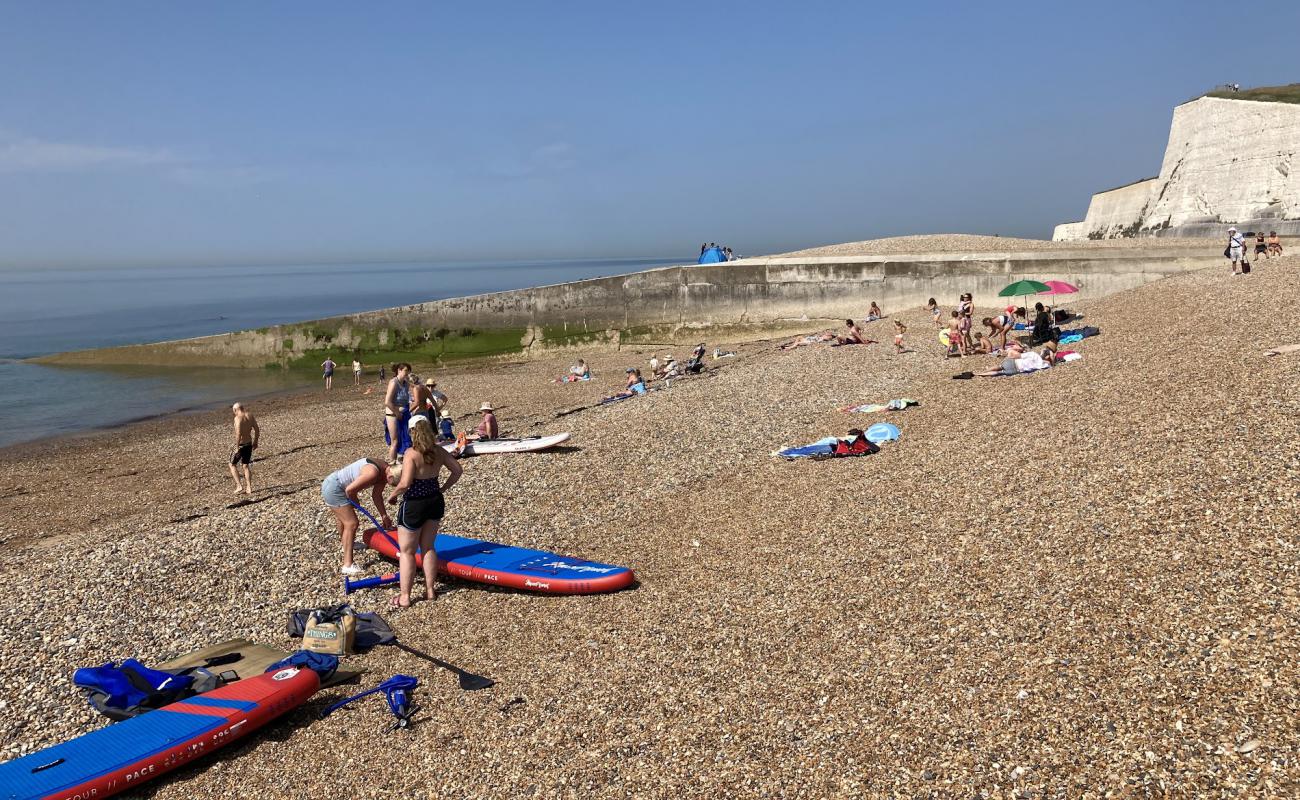 Foto af Saltdean strand med let fin sten overflade