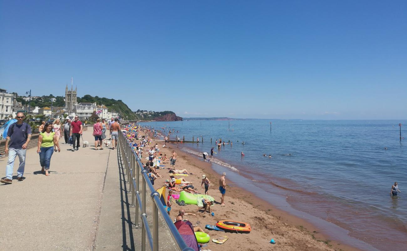 Foto af Teignmouth strand med lys sand overflade