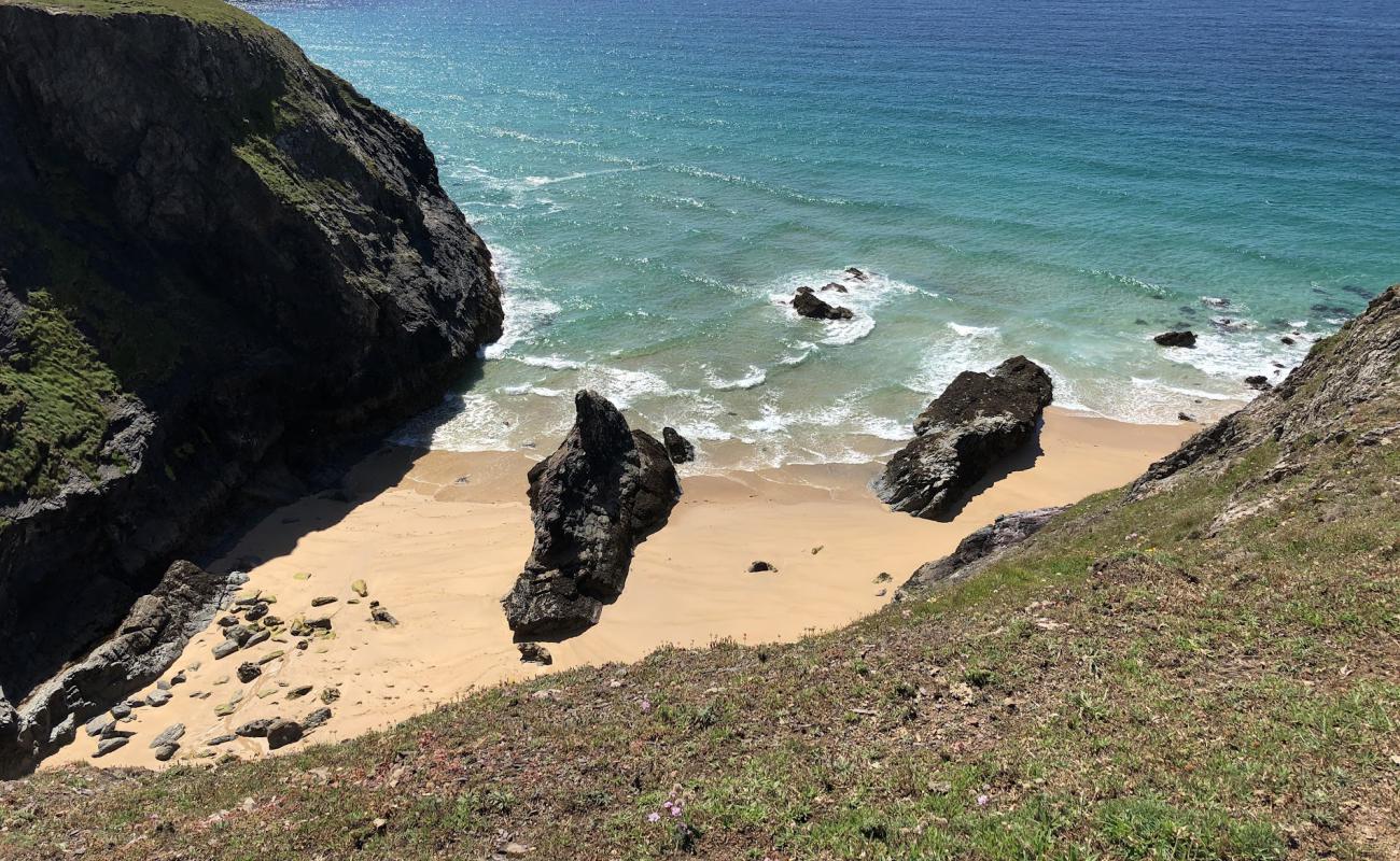 Foto af Butterhole beach med lys sand overflade