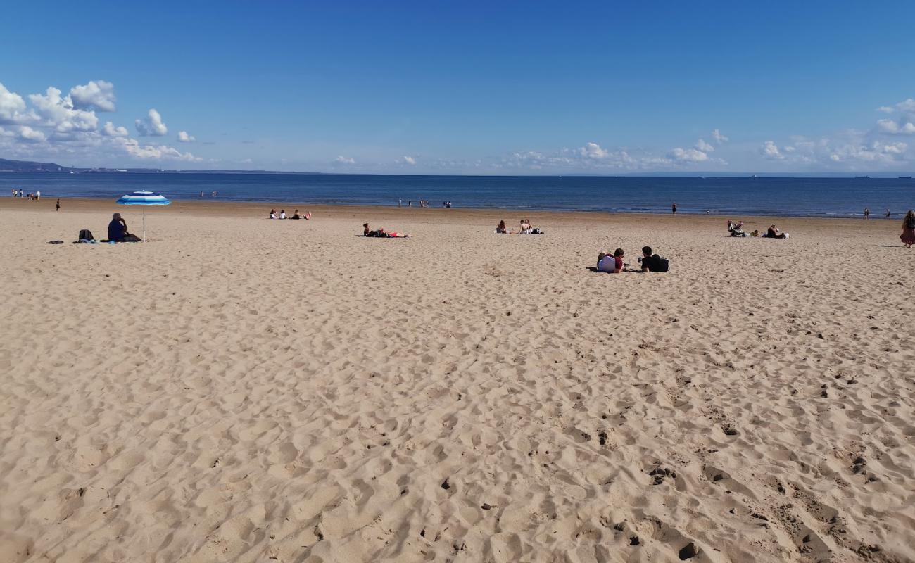 Foto af Swansea Strand med lys sand overflade