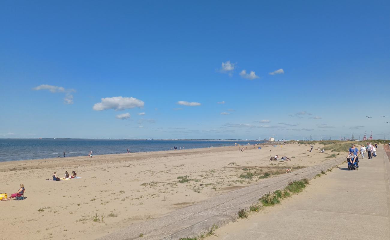 Foto af Wallasey Strand med lys sand overflade