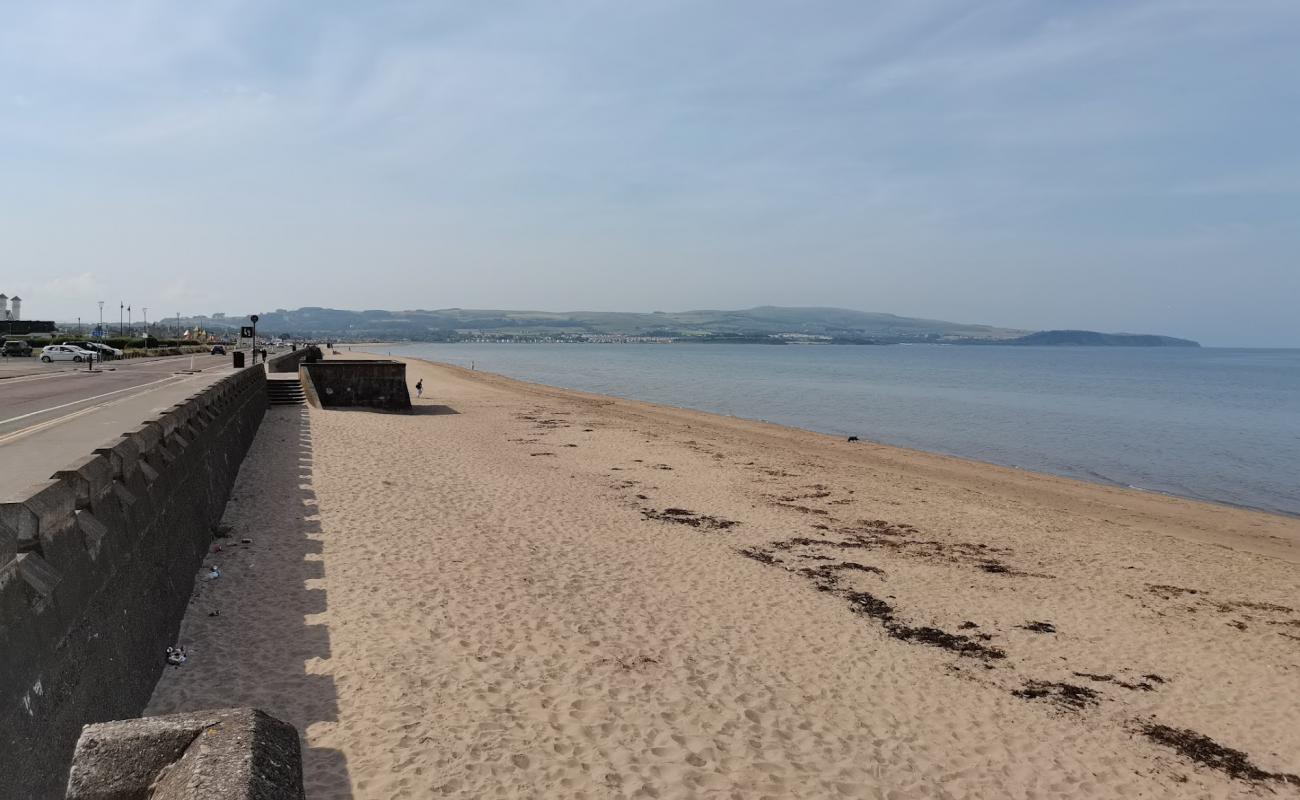 Foto af Ayr Strand med lys sand overflade