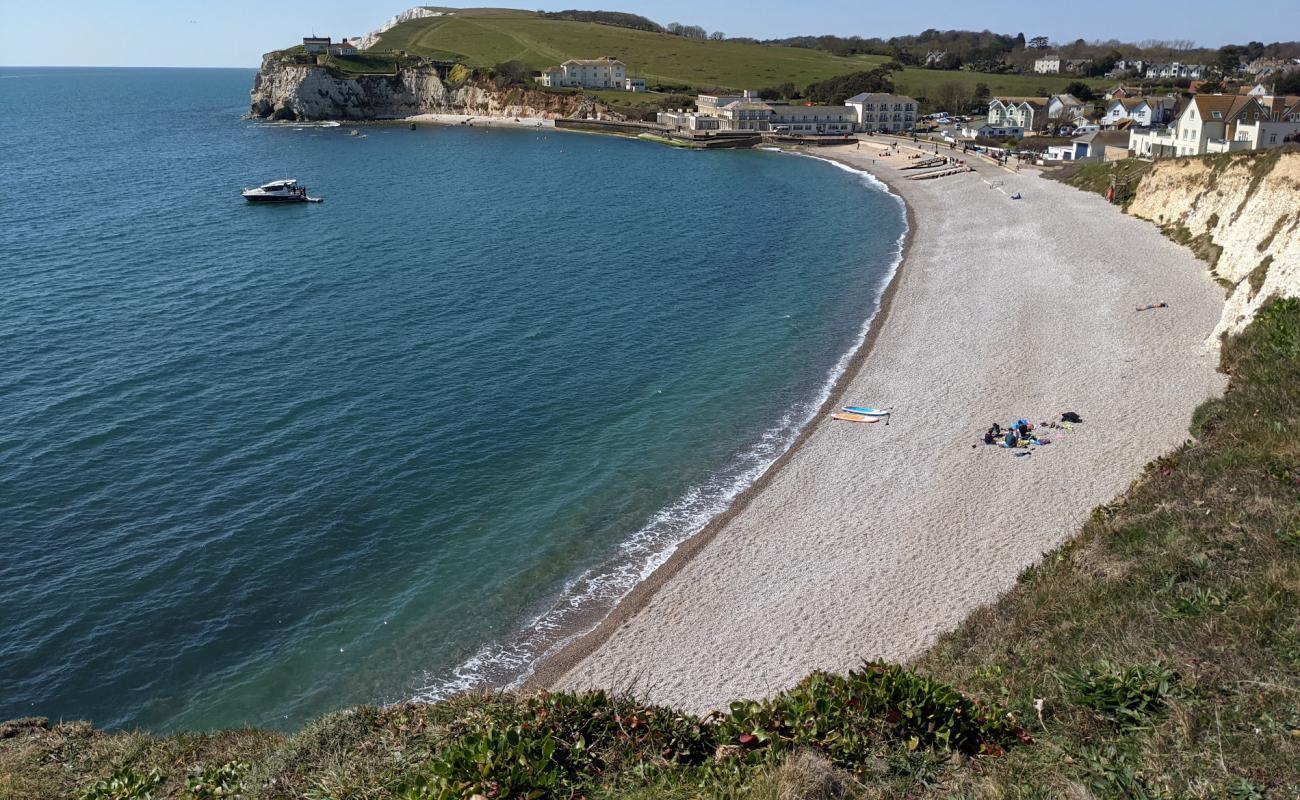 Foto af Freshwater Bay med grå sten overflade