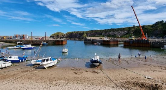 Stonehaven Harbour Beach