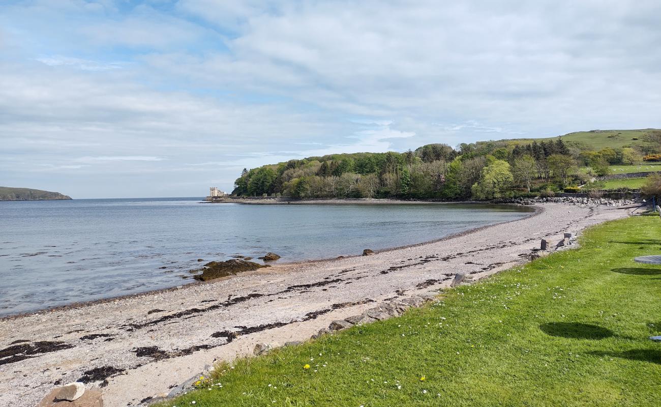 Foto af Balcary Bay Beach med grå sten overflade