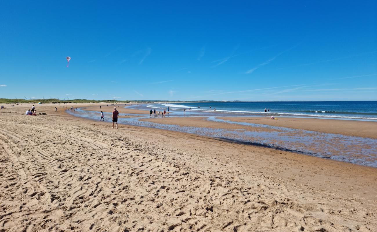 Foto af Cresswell Strand med lys sand overflade