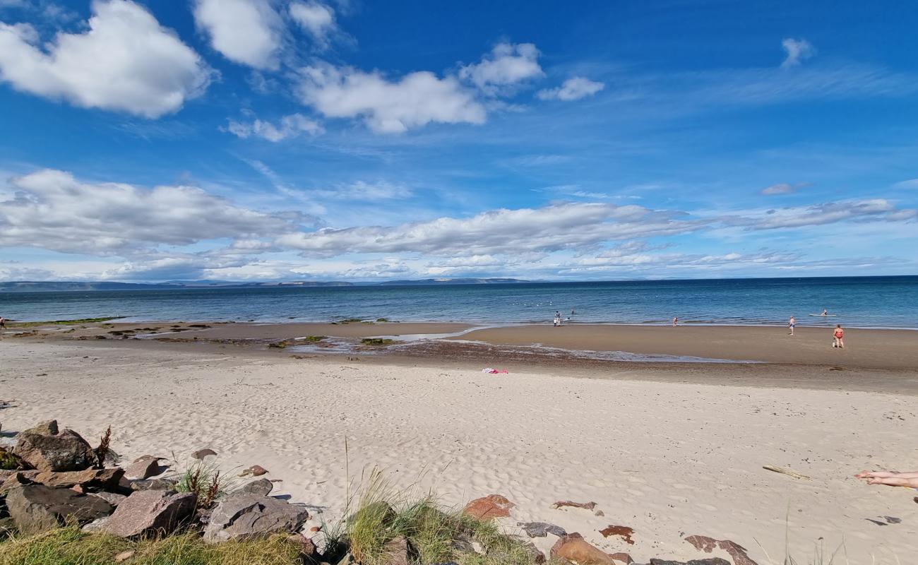 Foto af Nairn Strand med lys sand overflade