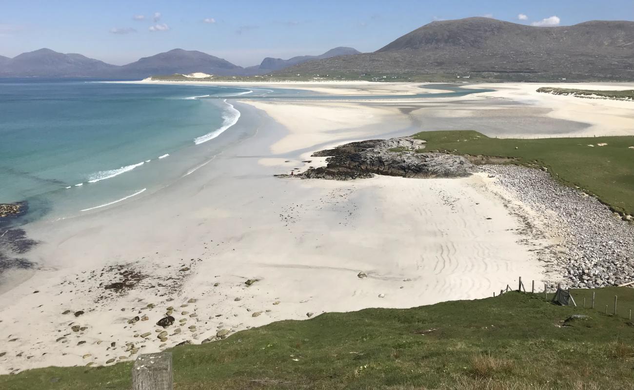 Foto af Seilebost Strand med lys sand overflade