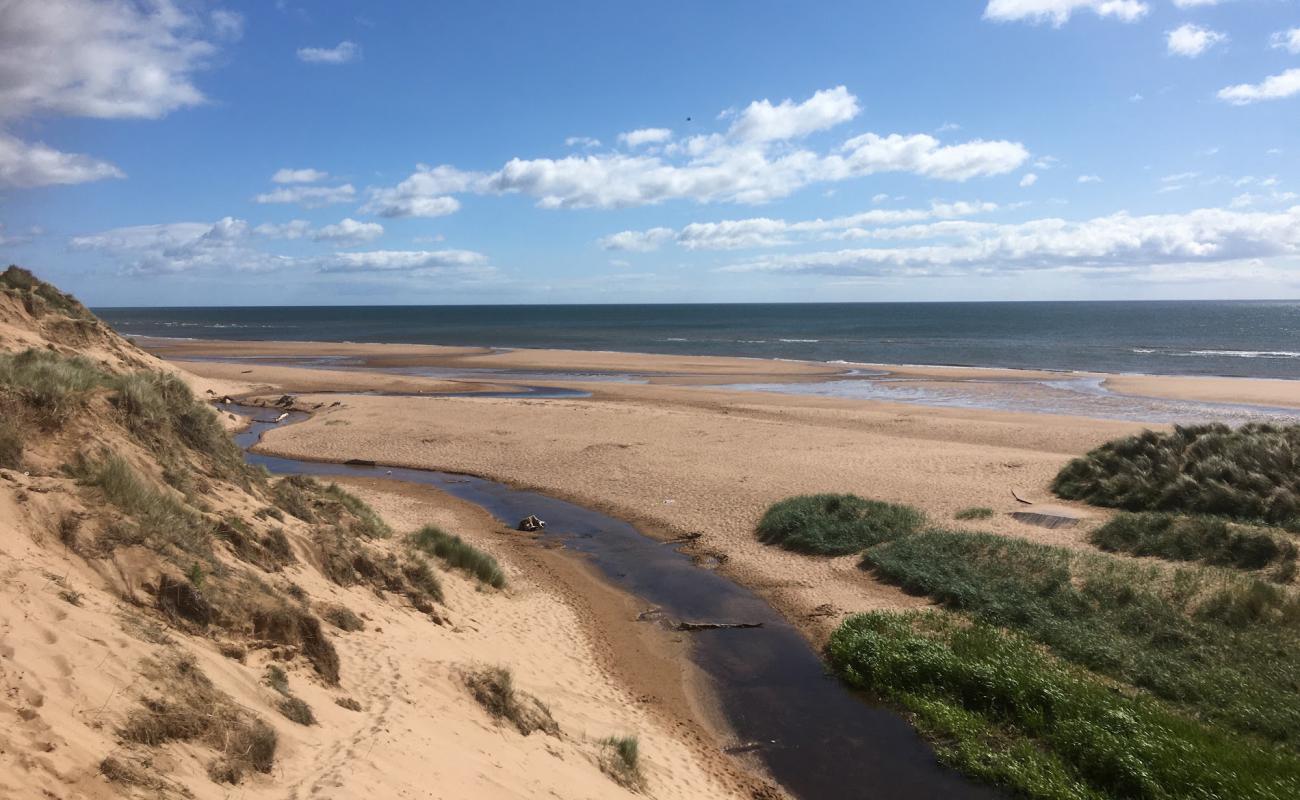 Foto af Balmedie Strand med lys sand overflade