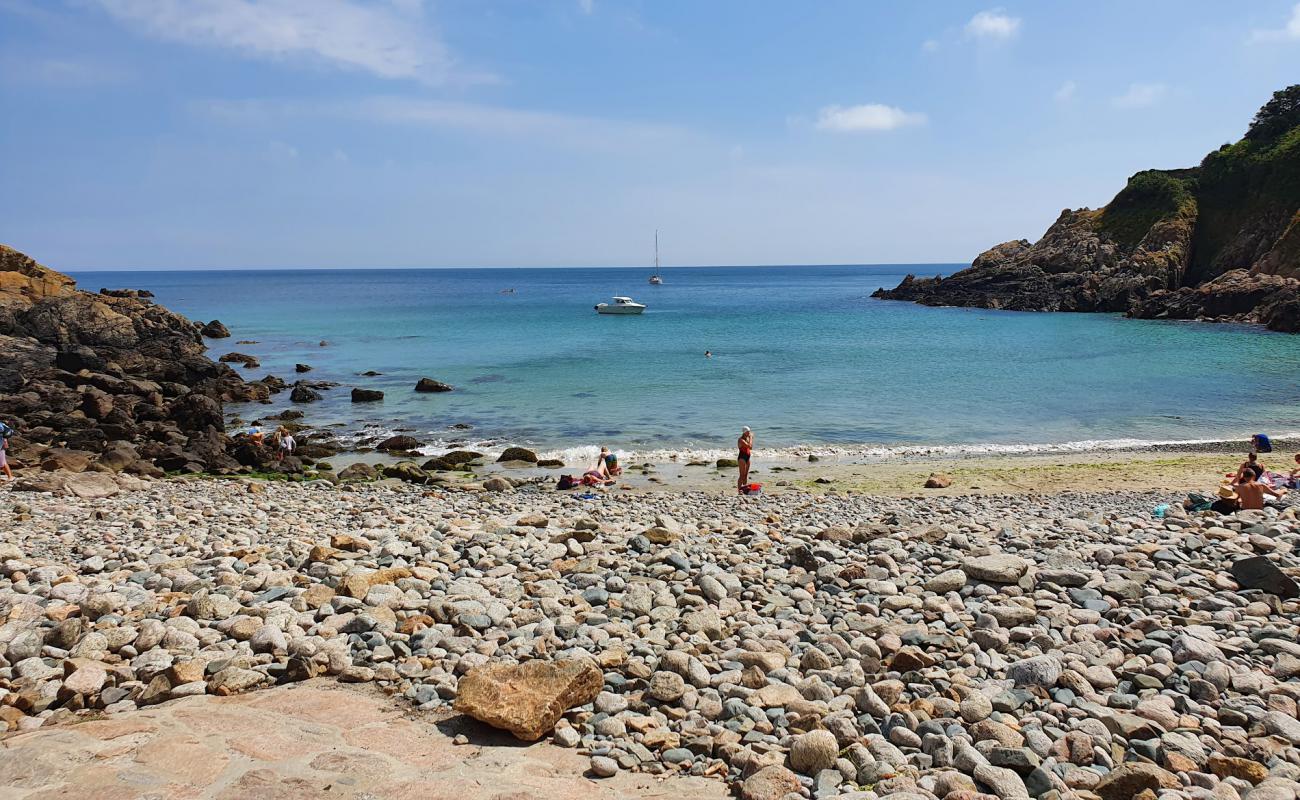 Foto af Le Petit Beach med sten overflade