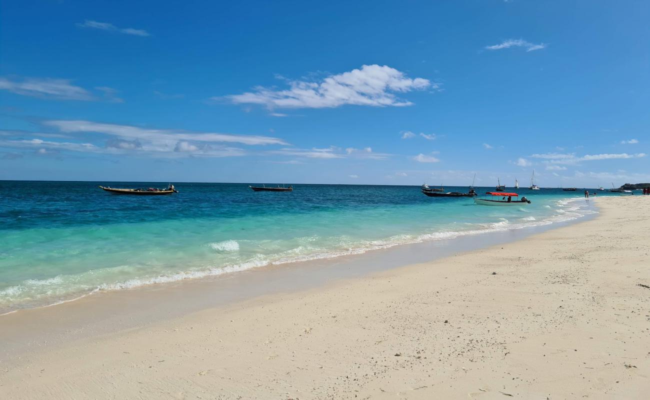 Foto af Kendwa Public Beach med hvidt fint sand overflade