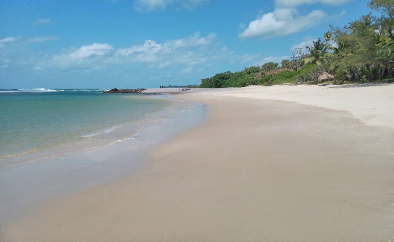 Foto af Kimbiji Beach med lys sand overflade