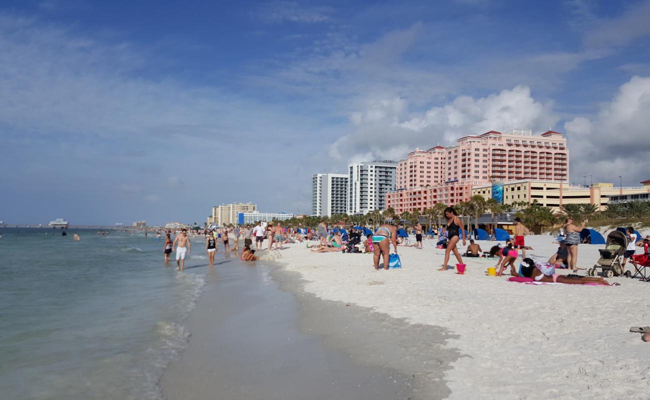 Foto af Indian rocks beach med hvidt sand overflade