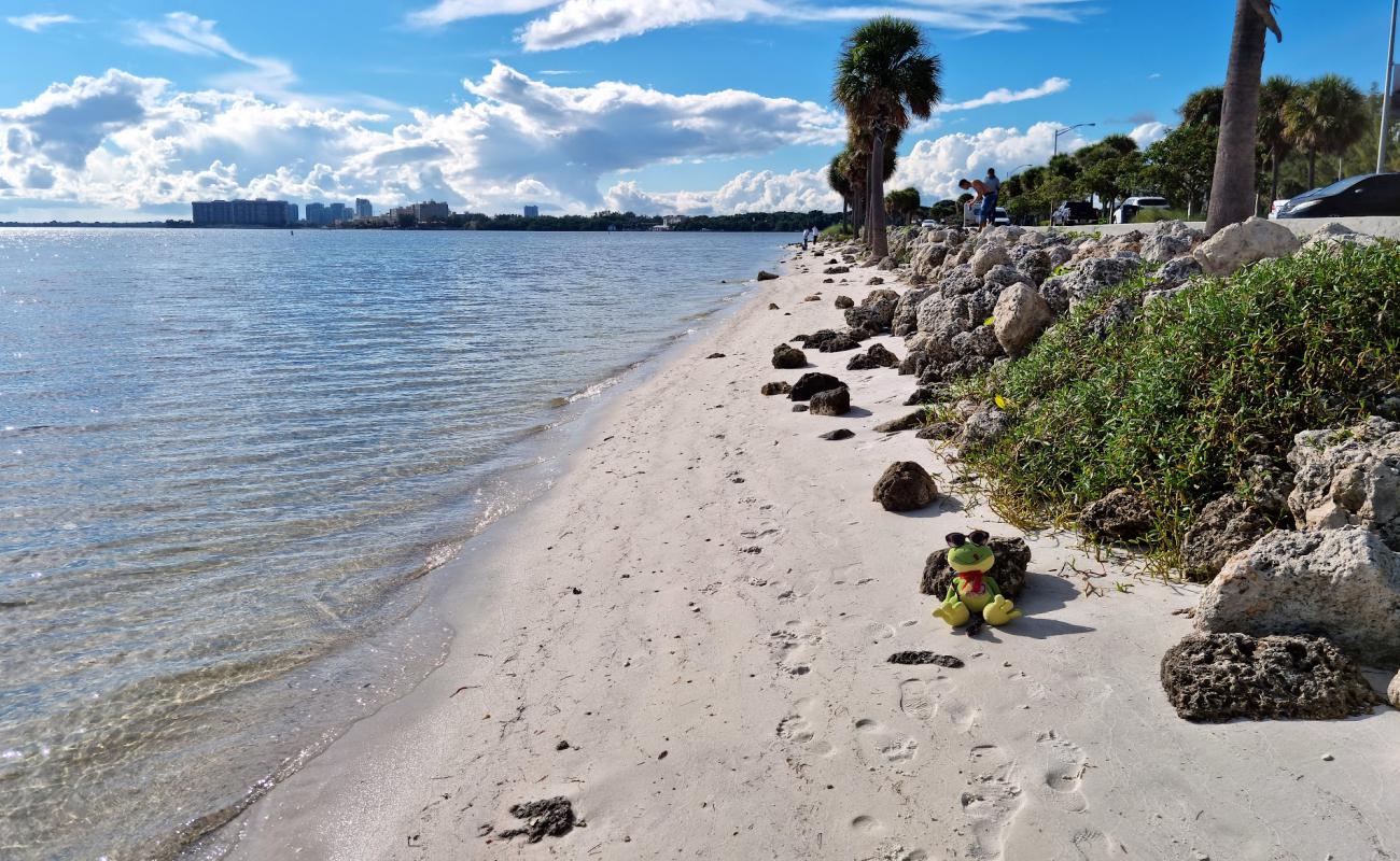 Foto af Hobie Island beach med lys sand overflade