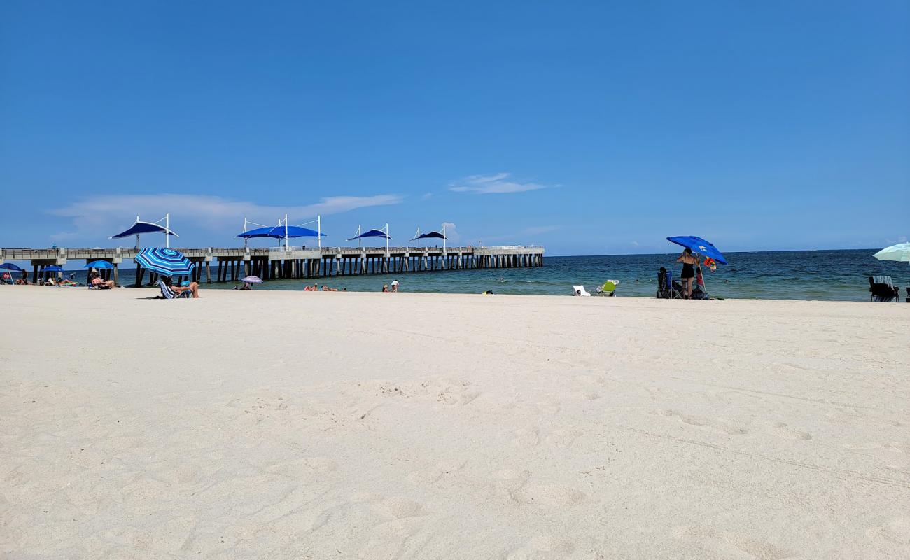 Foto af Pompano beach med let fin sten overflade