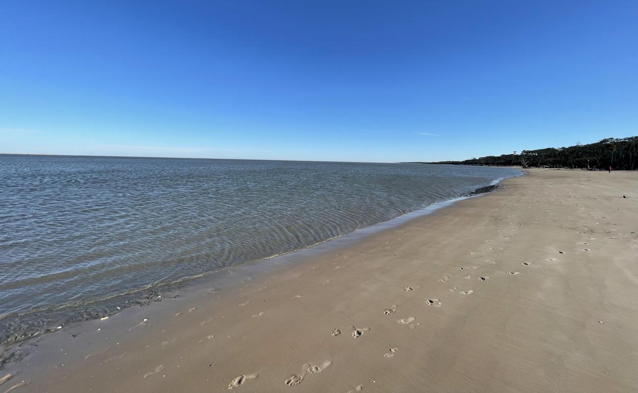 Foto af Boneyard beach med lys sand overflade